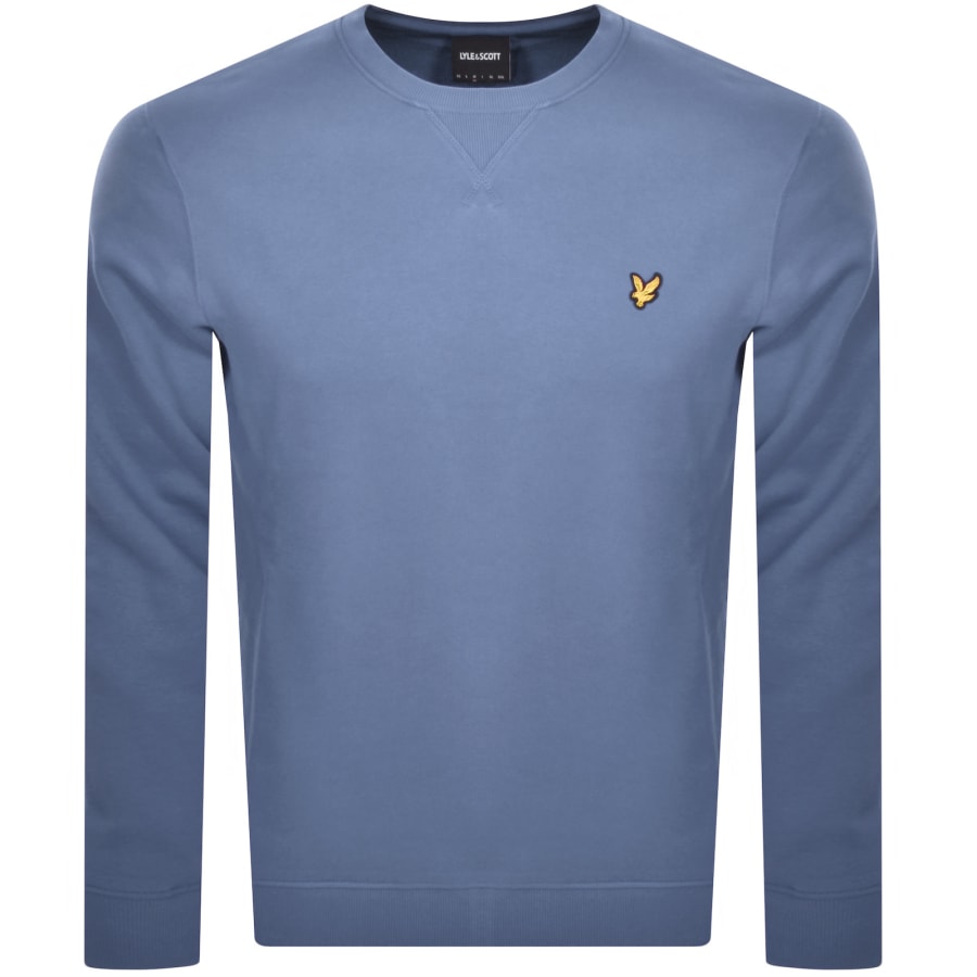Lyle And Scott Crew Neck Sweatshirt Blue Mainline Menswear Ireland